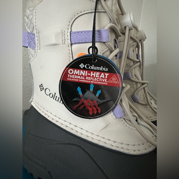 COPY - Columbia Children’s Bugaboot Celsius Fawn / Frosted Purple US 10 UK 9 EU… - Picture 5 of 6